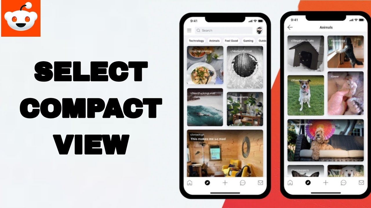 How To Select Compact View On Reddit App - YouTube