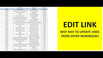 Edit Link in Excel | Change formula Source file without re-writing formula