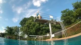 Tricking and Splashdiving 2016  Parkour and Freerunning