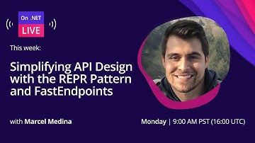 On .NET Live | Simplifying API Design with the REPR Pattern and FastEndpoints