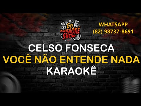 Video thumbnail for Você Não Entende Nada - Karaokê/ Celso Fonseca