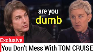 You Don’t Mess With TOM CRUISE: 10 Times He Silenced Interviewers!