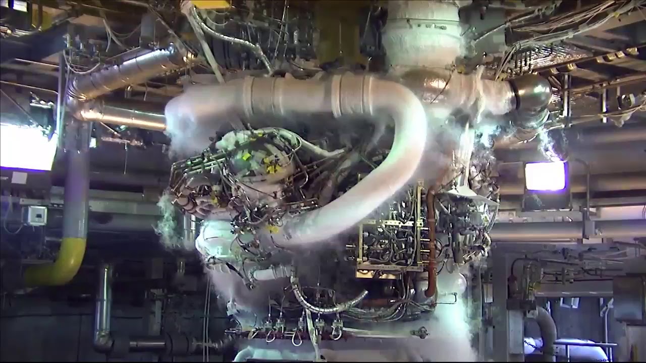 NASA Stennis RS-25 Engine Test