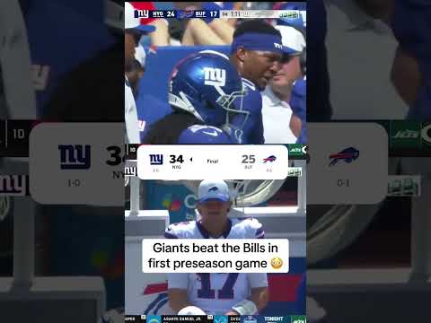The Giants QBs were cooking in the win over the Bills 🔥 (📺 NFLN)