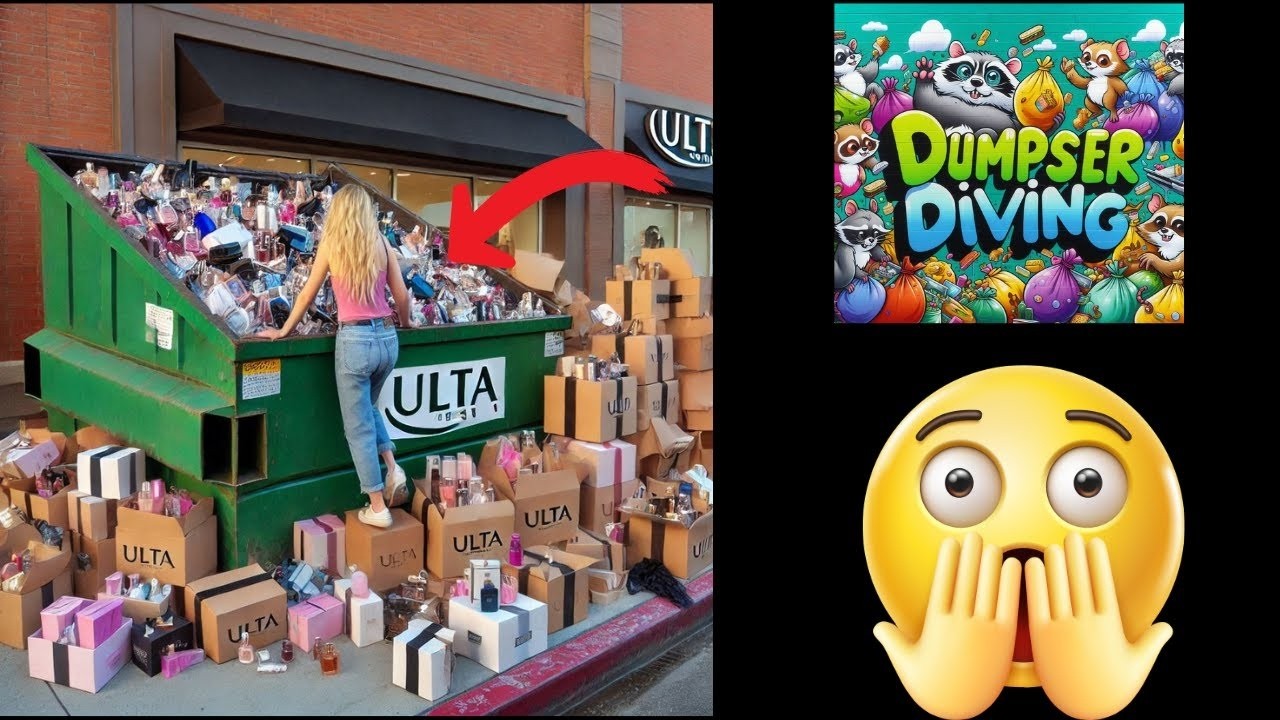 Ещё один мешок новой одежды, найденной в мусорном контейнере, парфюмерии и многого другого!