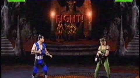 Mortal Kombat Trilogy arcade prototype (late 1996)