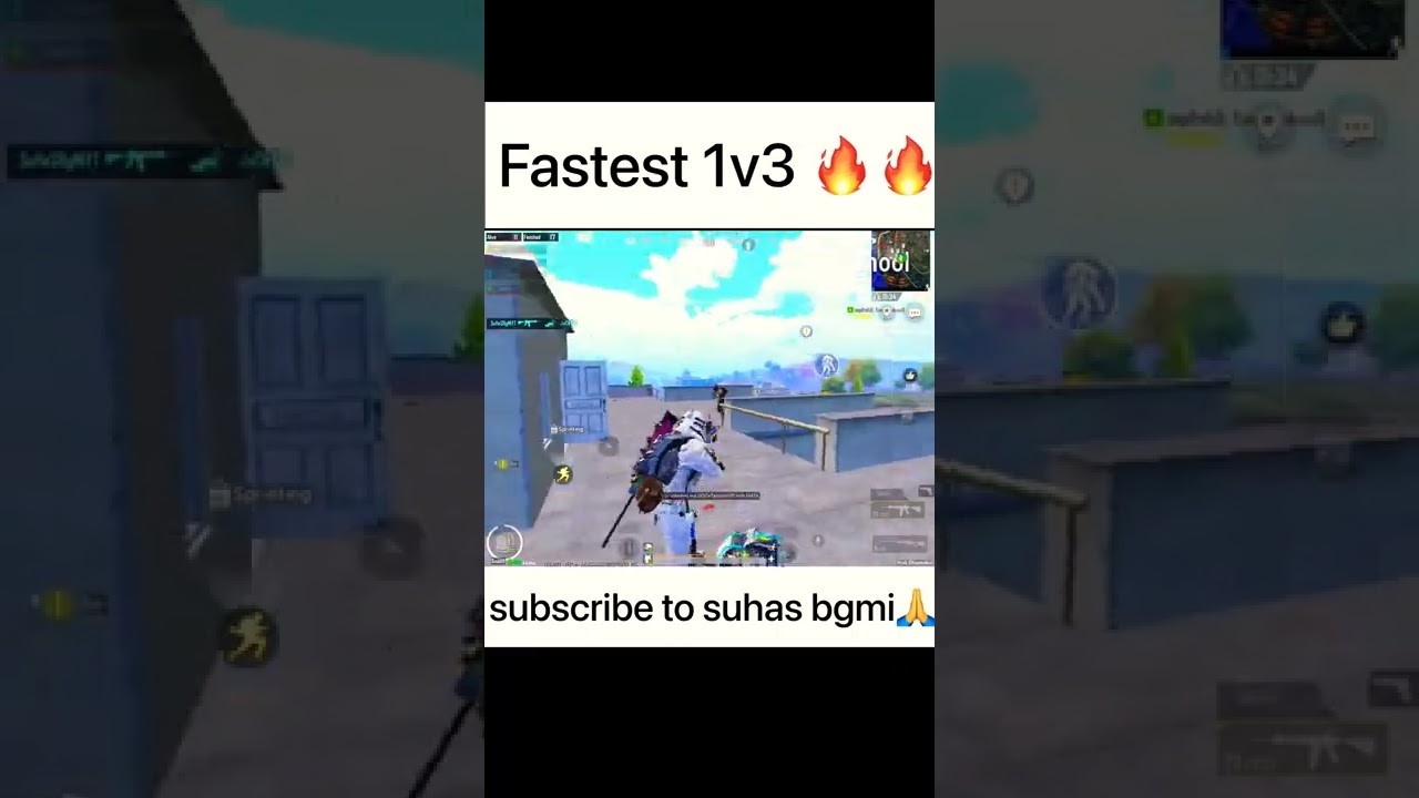 BGMI ATTITUDE 😈1vs3 CLUTCH 😱 