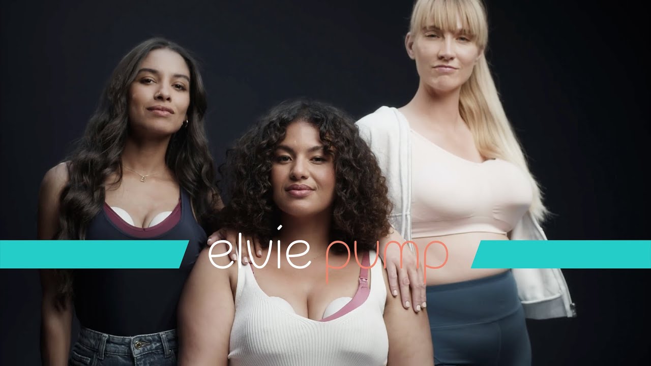 Elvie Silent Wearable Electric Breast Pump 150mL - BPA Free