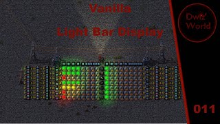 Factorio Vanilla 011: Train System Display / Light Bar / Ressource Display