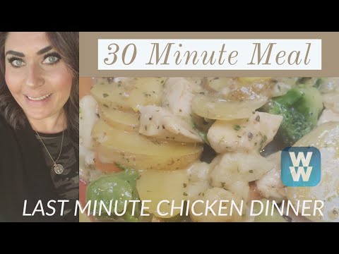 ww-30-minute-meal-|-last-minute-chicken-dinner-|-weight-watchers!