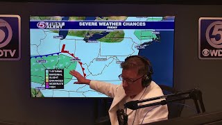 Weatherman Ken @ 10: 10 days of weather with 3 distinct phases
