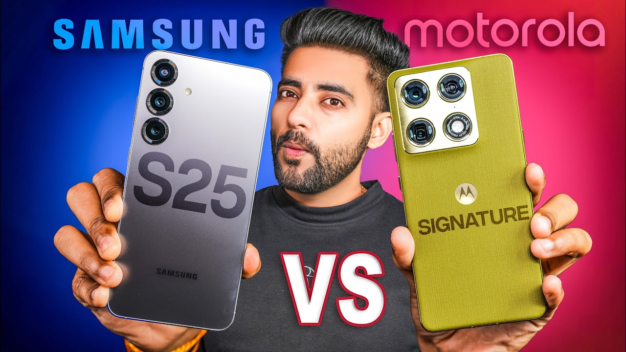 Motorola Signature vs Samsung S25 plus - Best Camera phone !!
