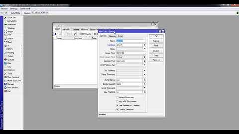 CONFIGURAR SERVIDOR DHCP  CON PROTOCOLO IP ESTATICAS  - MIKROTIK RB941