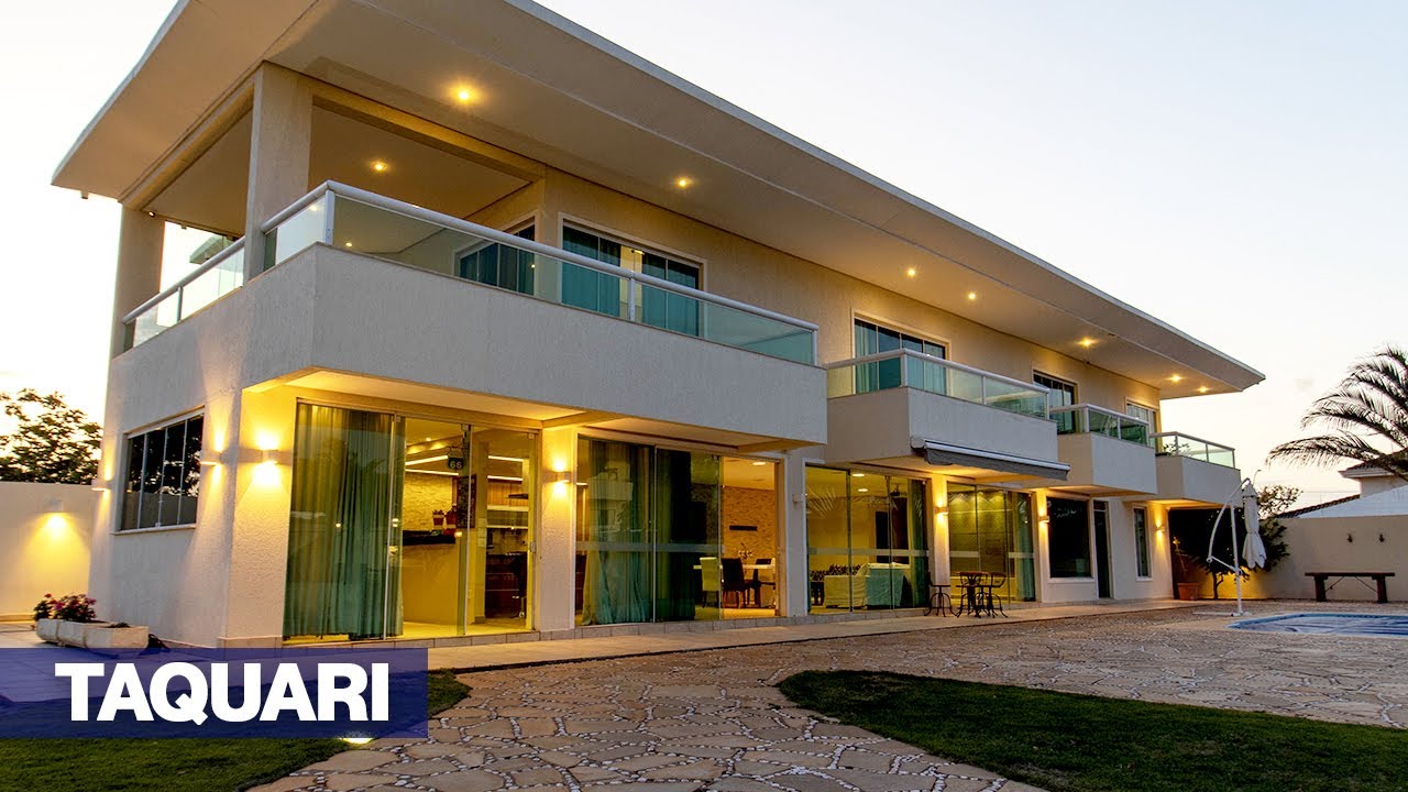 Belíssima casa de alto padrão no Taquari - Lago Norte | ACEITA FINANCIAMENTO | GM Imóveis
