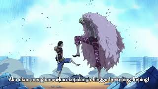 Luffy vs doflamingo sub indo