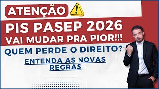 PIS PASEP 2026 VAI MUDAR! Entenda o que muda