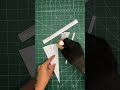 How to make paper kunai knife #100k #diy #100kvews #paperart #papercuts #papercutting