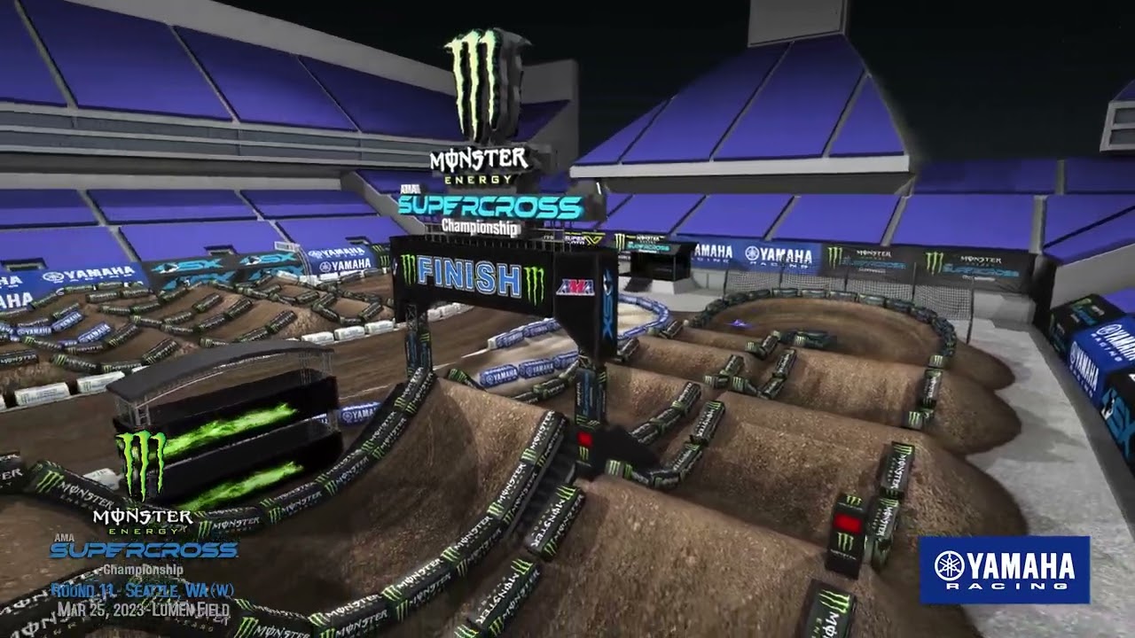 Yamaha Animated Track Map - Seattle 2023