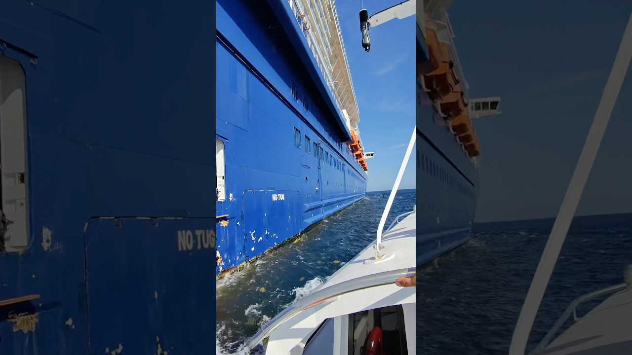 Disembarking Celebrity Reflection. #harborpilot #cruise #cruiseship #celebritycruises