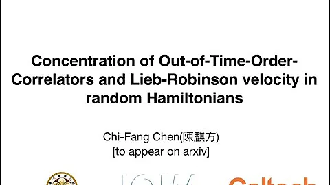 Chi Fang Chen -Operator growth bound from matrix m...