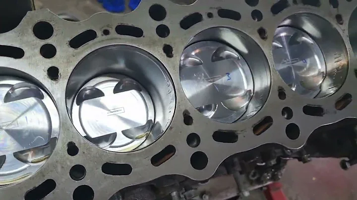 2jz forged pistons na to turbo build supra