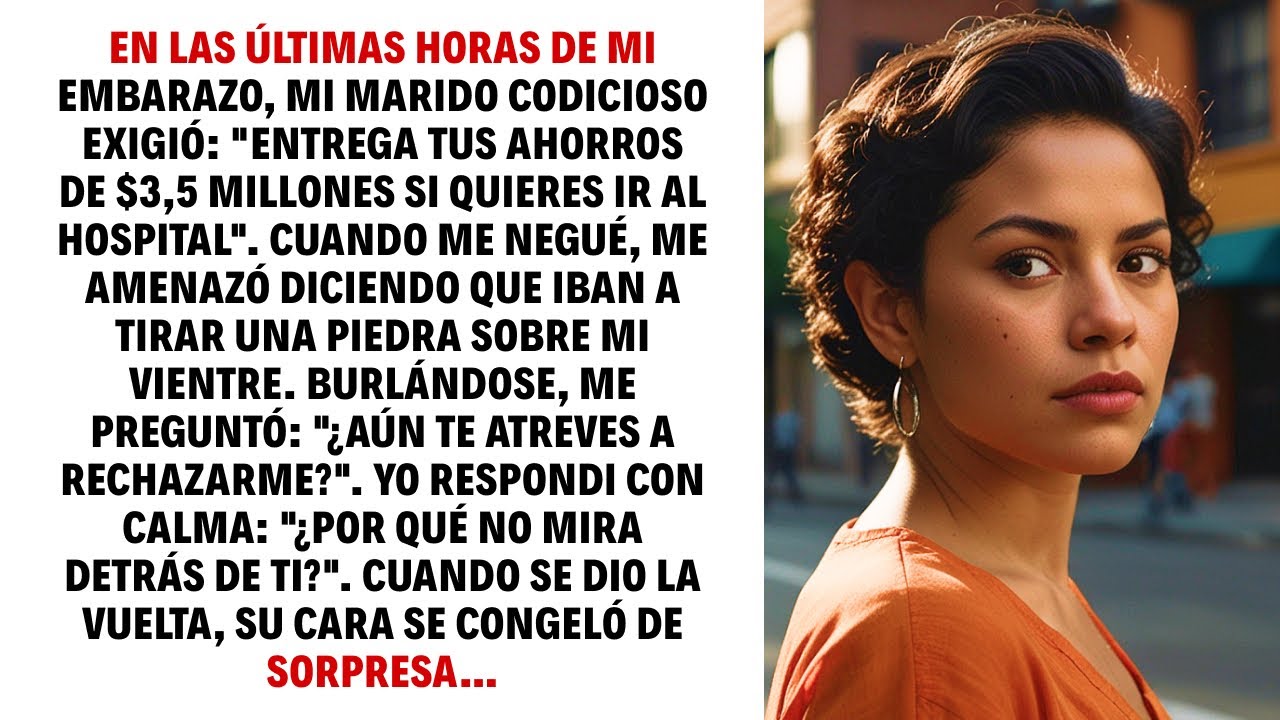 EN LAS ÚLTIMAS HORAS DE MI EMBARAZO, MI MARIDO CODICIOSO EXIGIÓ ENTREGA TUS AHORROS DE $3,5…