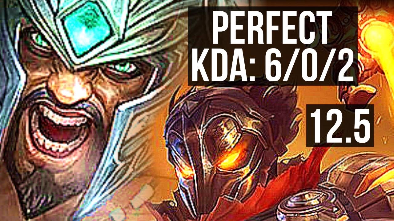 TRYNDAMERE vs VIKTOR (MID) | 6.4M mastery, 6/0/2, 1000+ games, Dominating | NA Master | 12.5