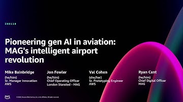 AWS re:Invent 2024 - Pioneering gen AI in aviation: MAG