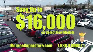 Monroe Superstore Your Choice $238 mo