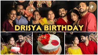 Drisya Birthday vlog ❤️ | Jijin Drisya | Birthday |  #jijindrisya #birthday