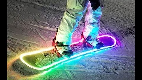 How to Install Snowboard Lights!