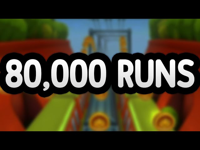 SmallAnt on X: For anyone who hasn't kept up with speedrunning recently,  the biggest speedrun game of all time is now Subway Surfers. An endless  runner ??????  / X