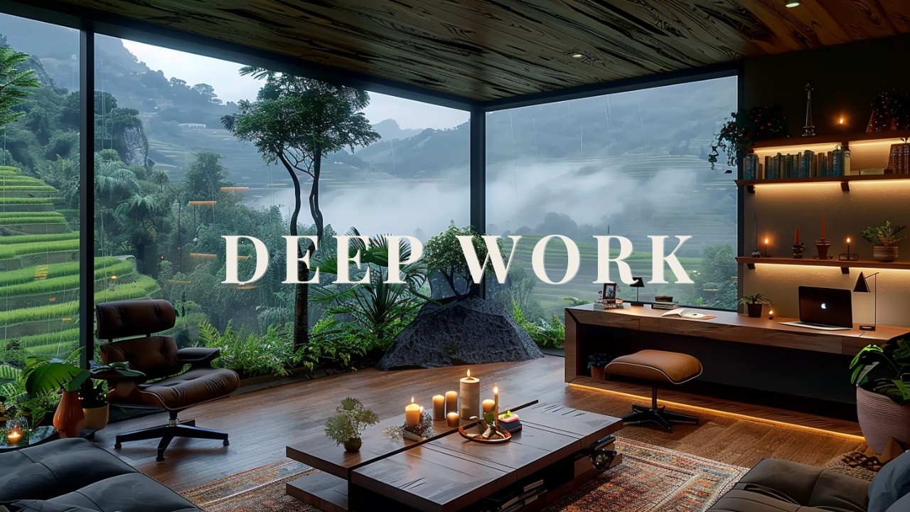 Deep Work | Quiet Focus with Nature View 🌿