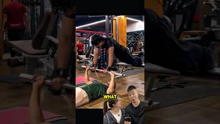 Partner pushup with a bar: Internet experts, did we pass? #pushupchallenge #fitnesschallenge Partner pushup with a bar: Internet experts, did we pass? #pushupchallenge #fitnesschallenge