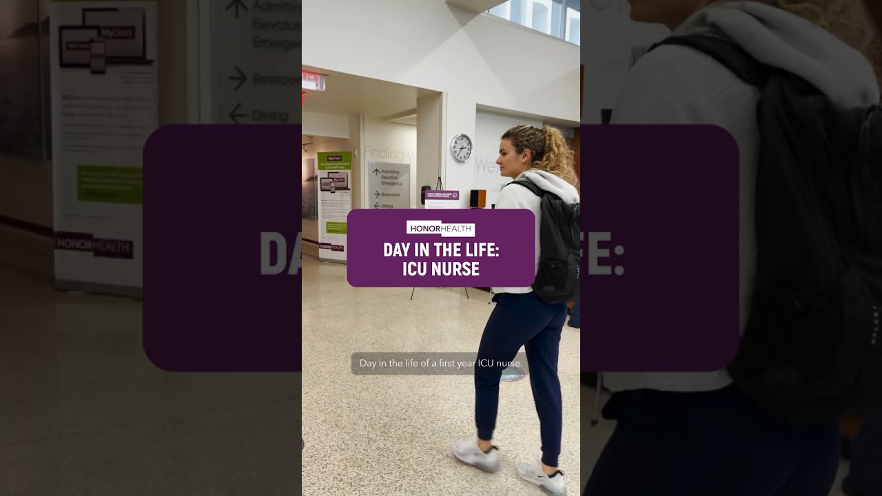 Один день из жизни медсестры отделения интенсивной терапии в HonorHealth #медсестра #одинденьизжи...