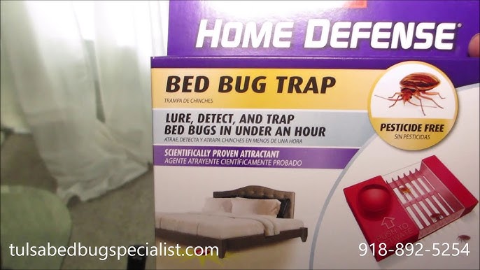 Ortho Home Defense Bed Bug Trap, 2 Traps, Pesticide Free & Easy To Use