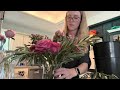 Stunning Pink Garden Rose & Peony Bouquet ✨ (Satisfying Speed Tutorial)