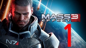 Mass Effect 3 Walkthrough - Part 1 no commentary 1080p Opening Intro PC Paragon ME3