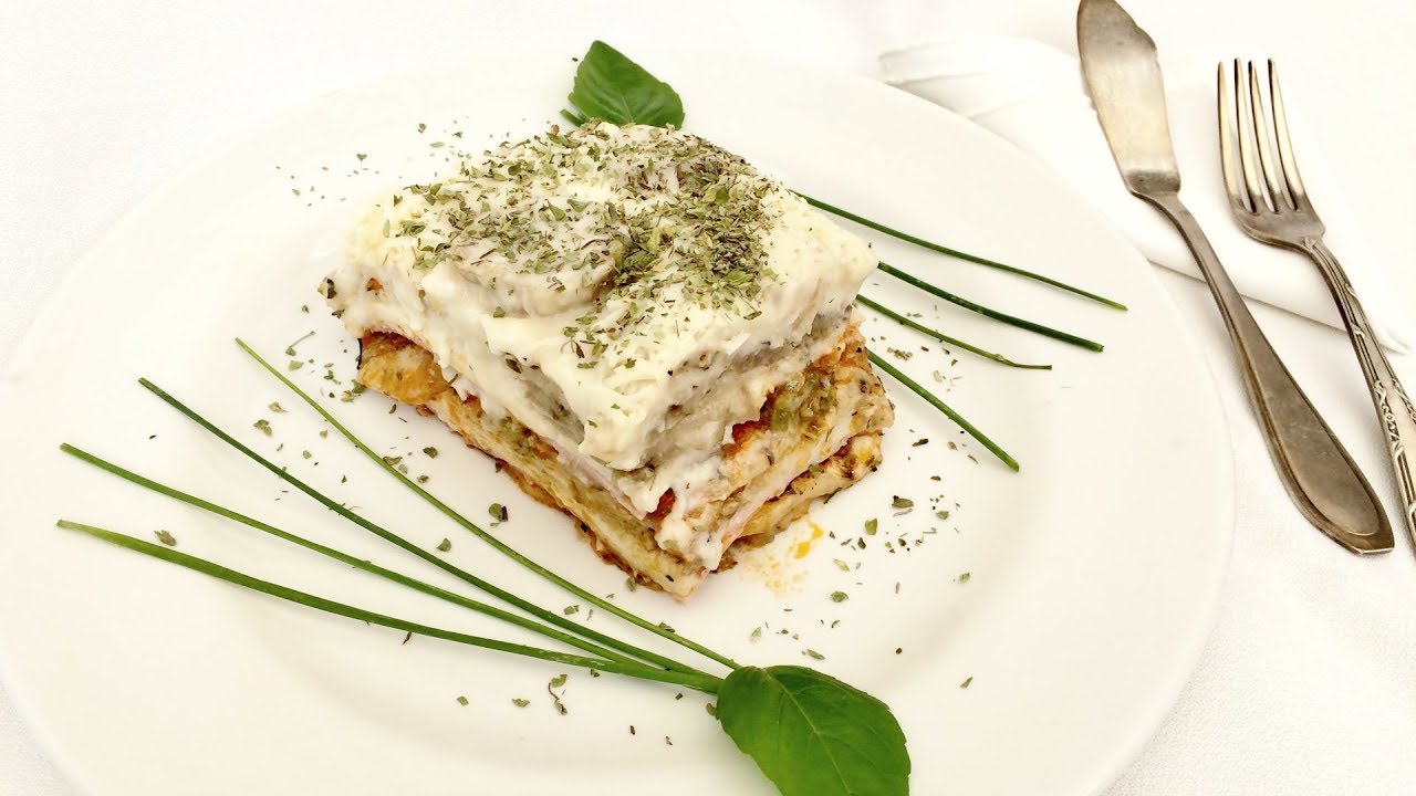 Pastel de Berenjenas Blancas