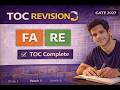TOC Revision | Finite Automata & Regular Expressions | GATE 2027