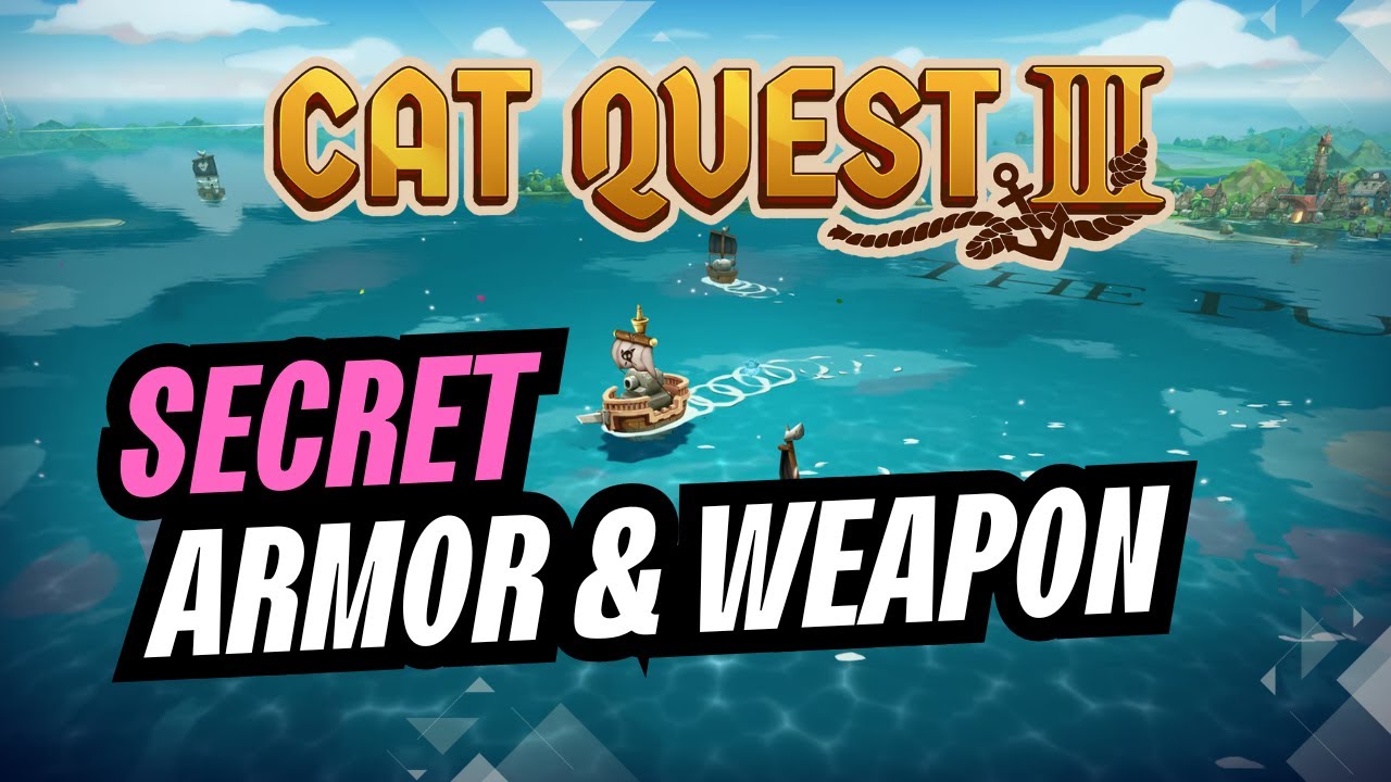 Secret Armor & Weapon | Armeowry Furshionista Trophy | Cat Quest 3