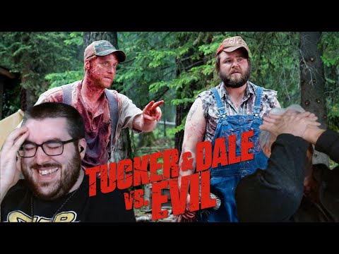 My Mom Watches TUCKER & DALE VS EVIL (2010) | Movie Reaction | First Time Watching