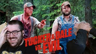 My Mom Watches TUCKER \& DALE VS EVIL (2010) | Movie Reaction | First Time Watching