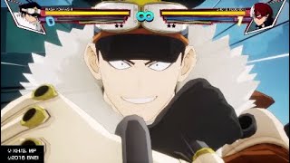 My Hero One's Justice: Inasa Yoarashi's Interactions using Quirk Specials