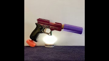 NERF Mod - XFoxGames XFKO In-line Barrel Quick Switch!  #shorts #nerf #nerfmod #xfoxgames