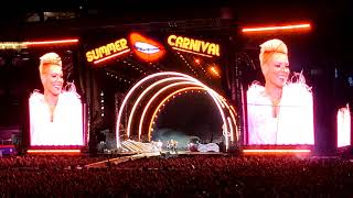 Pink PLEASE DON'T LEAVE ME (Acoustic) Live 08-03-2023 Citi Field NYC 4K