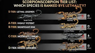 Ultimate Scorpion Tier List: Which Species is Actually the Deadliest?