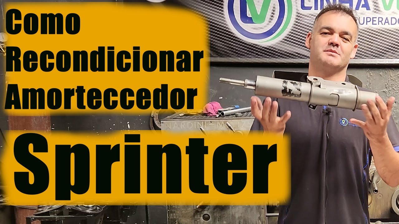 Como recondicionar amortecedor sprinter ducato master - YouTube