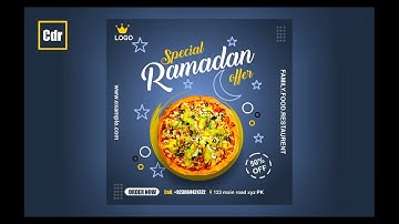 CorelDraw x7 tutorial   Trend Social Media Banner Design Tutorial ll Coreldraw tutorial