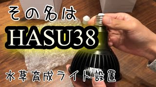 水草育成LEDライト　HASU38購入　(アマテラスにも負けてない！？)